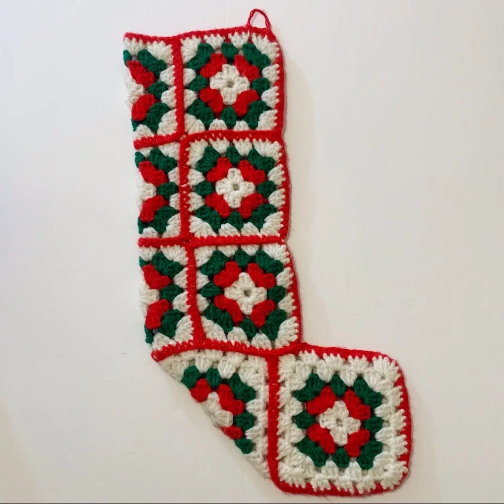 Vintage Handmade Christmas Stocking